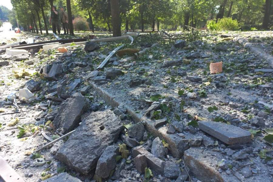 Обстрел Донецка