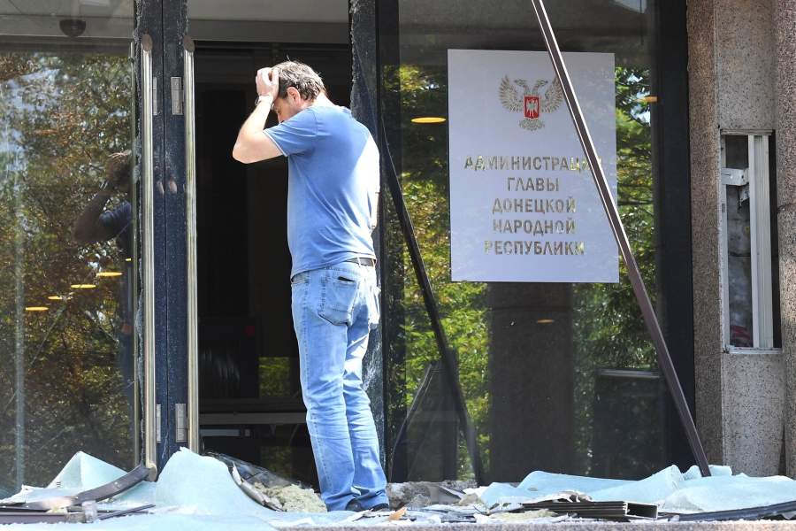 Обстрел Донецка