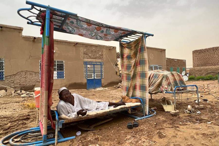 Разрушительные наводнения в Судане