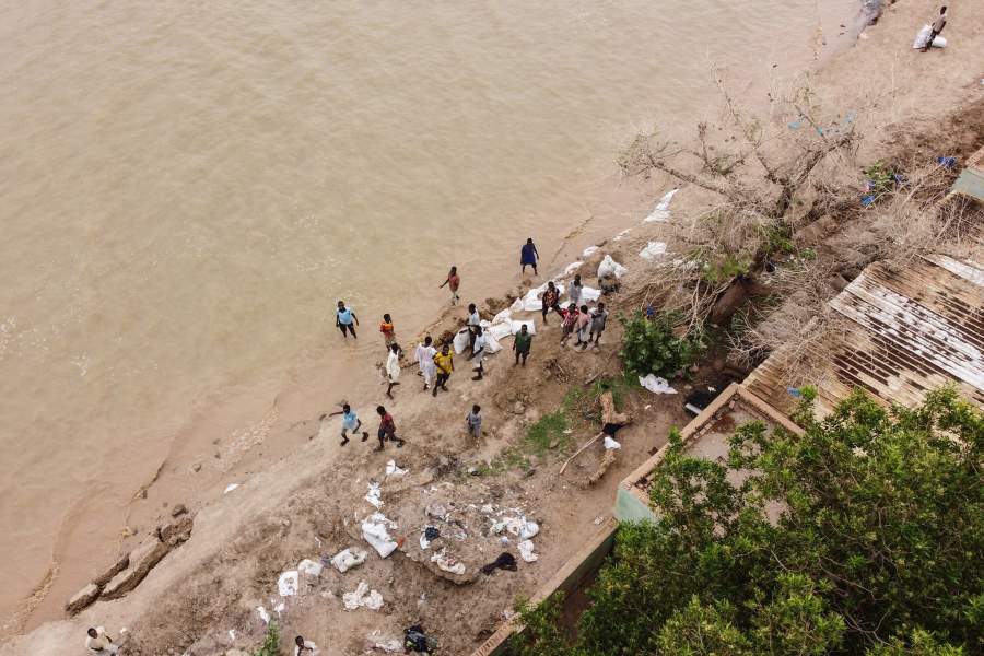 Разрушительные наводнения в Судане