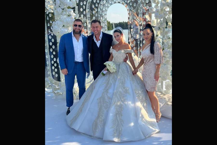 Свадьба Прилучного и Зепюр Брутян