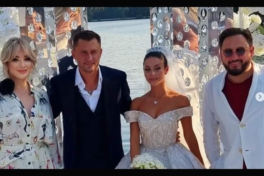 Свадьба Прилучного и Зепюр Брутян