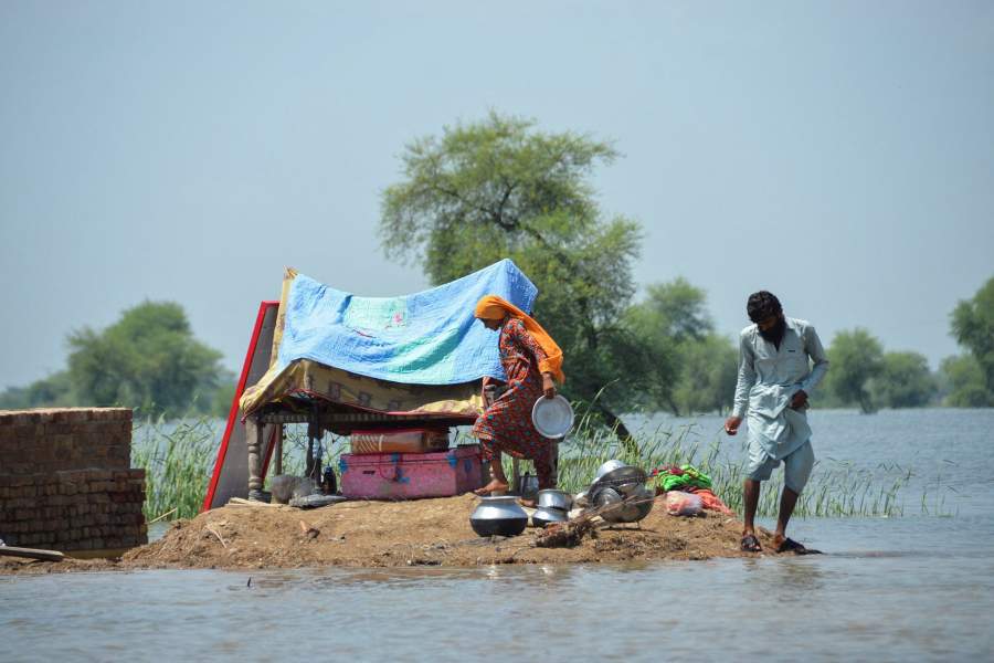 Последствия наводнений в Пакистане