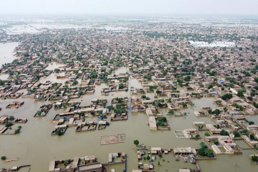Последствия наводнений в Пакистане