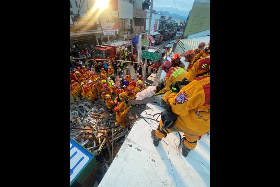 Последствия землетрясений на Тайване