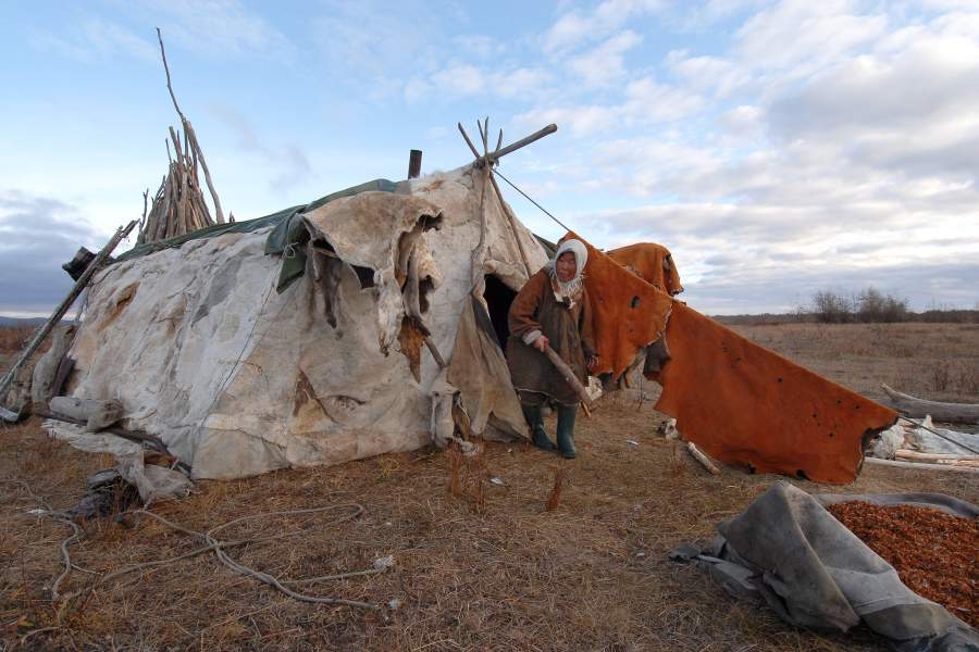 Жизнь и быт оленеводов на Камчатке