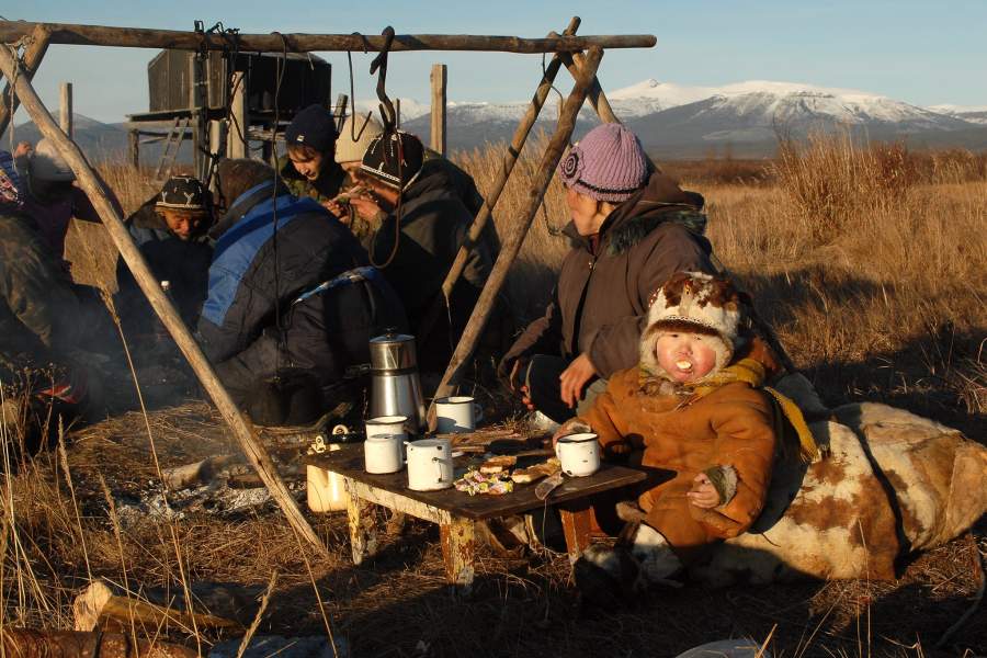 Жизнь и быт оленеводов на Камчатке