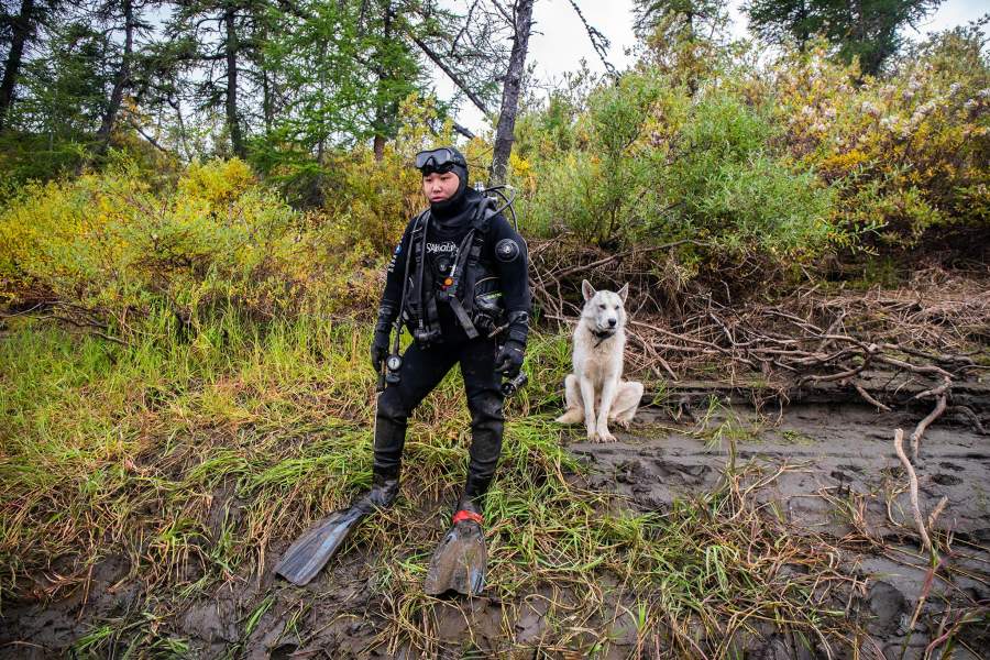 Как ищут бивни мамонтов в вечной мерзлоте