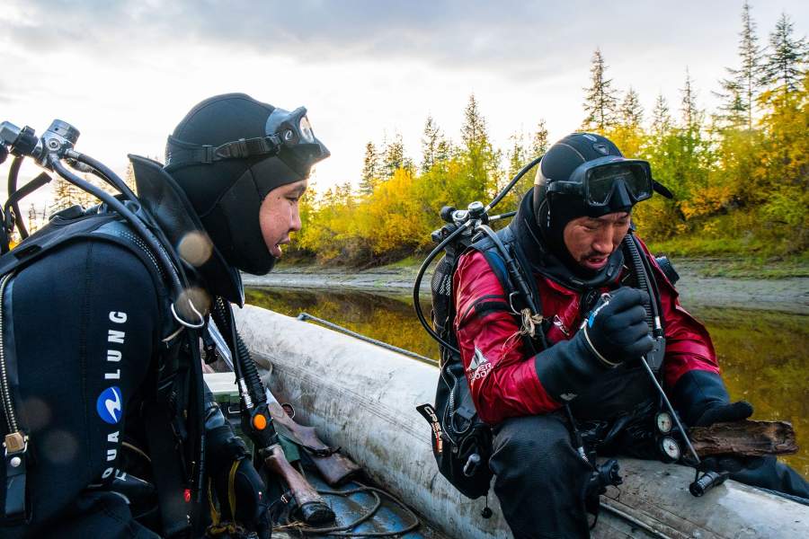 Как ищут бивни мамонтов в вечной мерзлоте