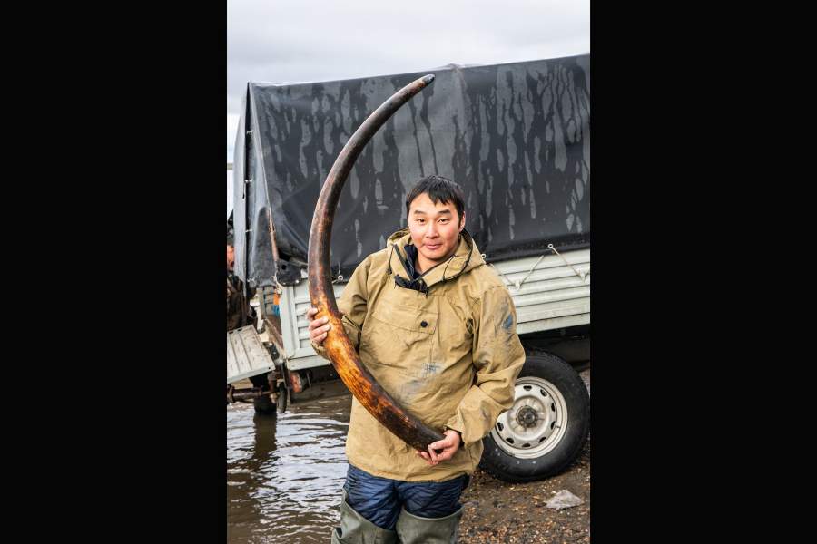 Как ищут бивни мамонтов в вечной мерзлоте