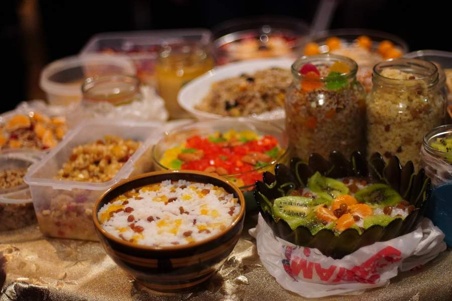 Верующие принесли сочиво