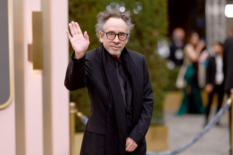 Tim Burton attends the 80th Annual Golden Globe Awards at The Beverly Hilton