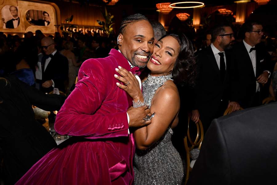 Billy Porter and Angela Bassett celebrate the 80th Annual Golden Globe Awards with Moët And Chandon at The Beverly Hilton 