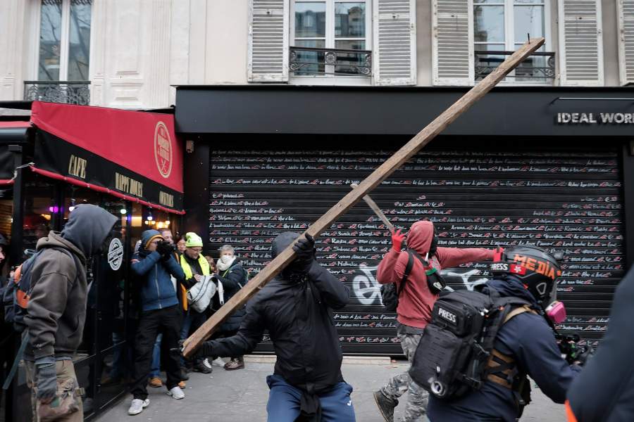 Протесты во Франции