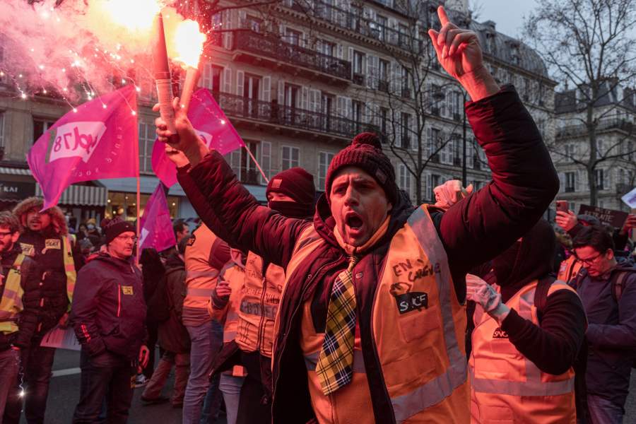 Протесты во Франции