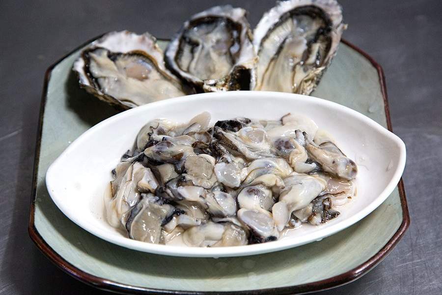 Устричная ферма в Южной Корее