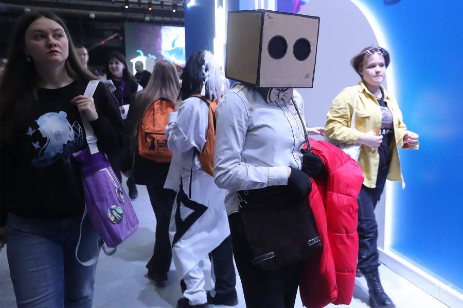 Каждый старался перещеголять других участников в оригинальности создания костюмов