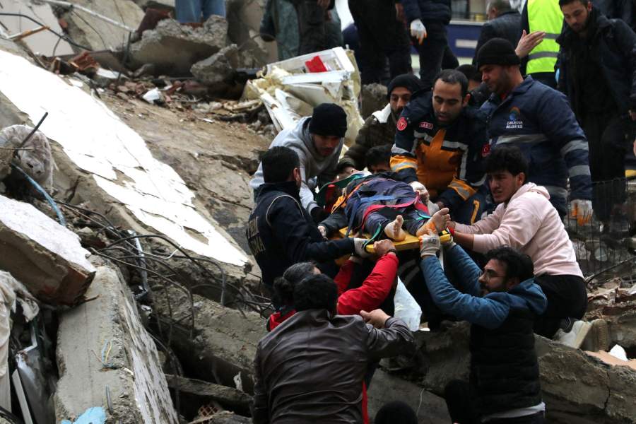 Землетрясение в Турции