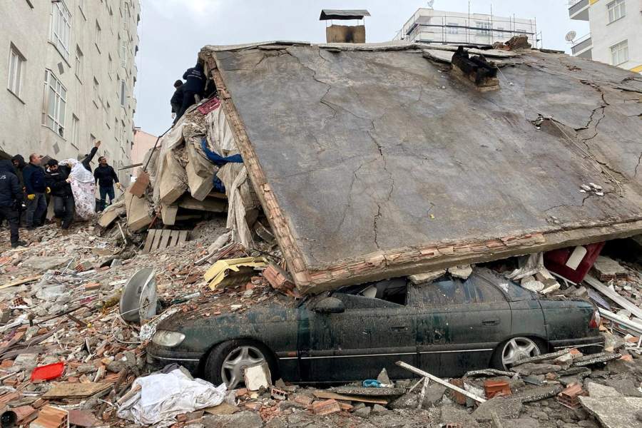 Землетрясение в Турции