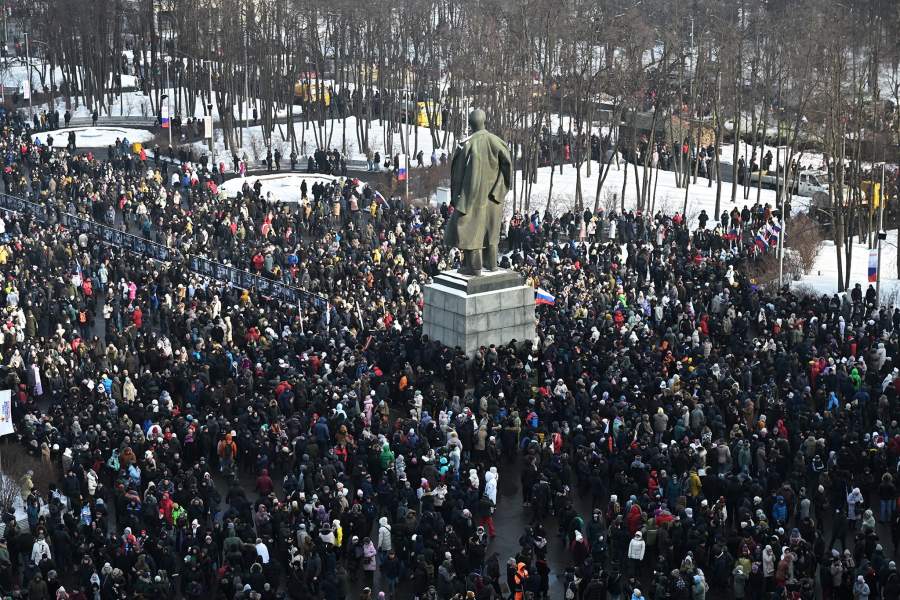 Митинг-концерт «Слава защитникам Отечества!»
