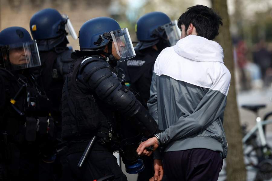 Протесты во Франции