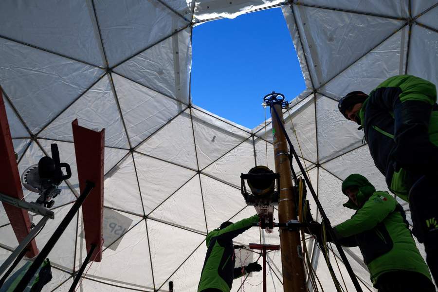 Исследовательская станция в Ню-Олесунне