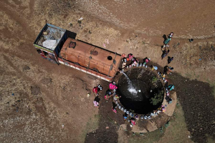 Как жители индийского села живут с дефицитом воды