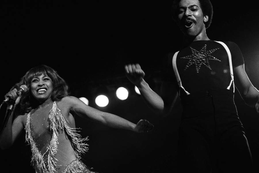 Тина и Айк Тернер на концерте в Париже, Франция, 25 февраля 1990 года