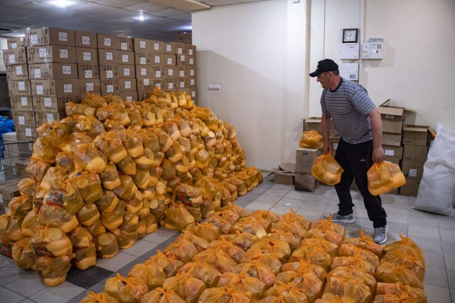 Эвакуация людей из Херсонской области