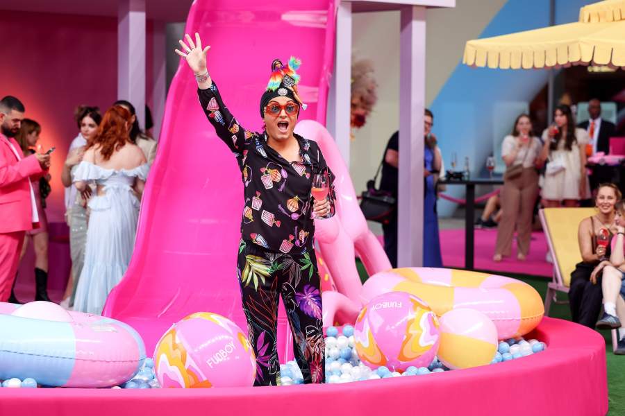 Barbie Premiere In Berlin BERLIN, GERMANY - JULY 15: Julian F. M. Stoeckel attends the premiere for the movie "Barbie" at Stage Theater on July 15, 2023 in Berlin, Germany. Due to the recent SAG-AFTRA and WGA strikes in Hollywood, the cast of the film have cancelled their attendance on short notice. (Photo by Gerald Matzka/Getty Images)