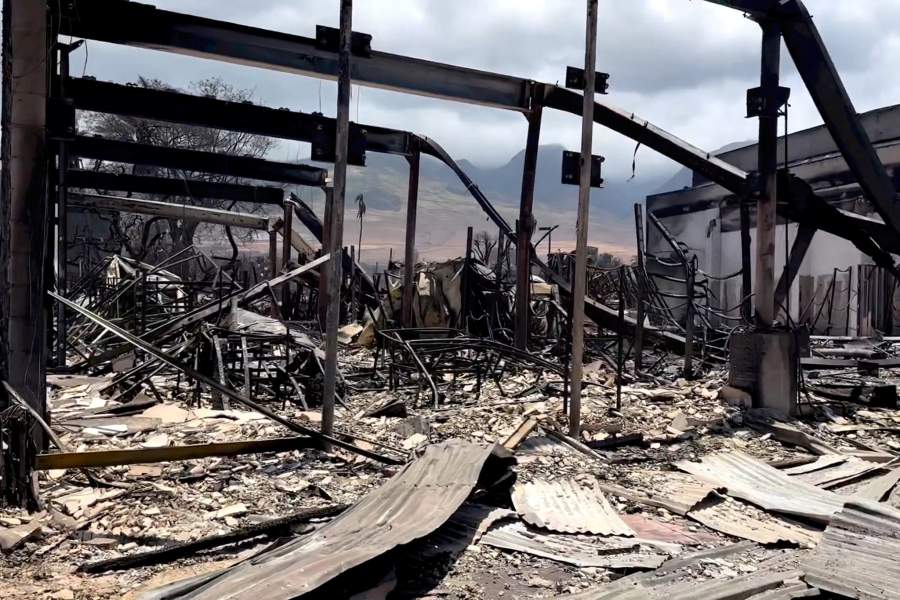 Пожары на Гавайях