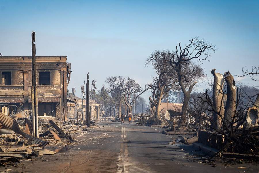 Пожары на Гавайях