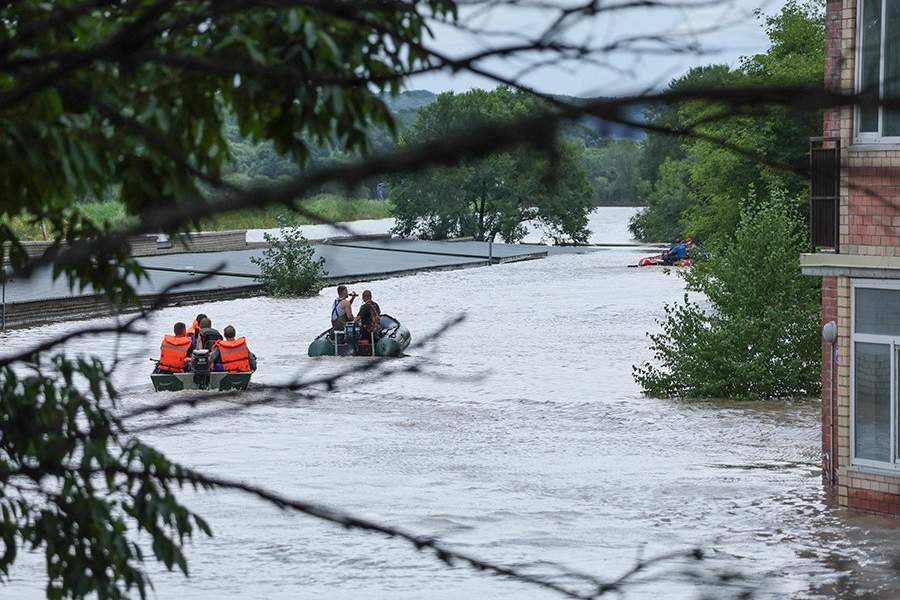 Наводнения в Приморье