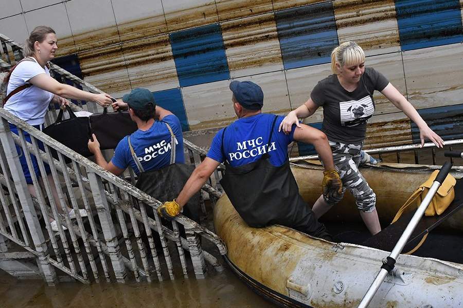 Наводнения в Приморье