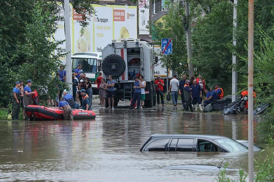 Наводнения в Приморье