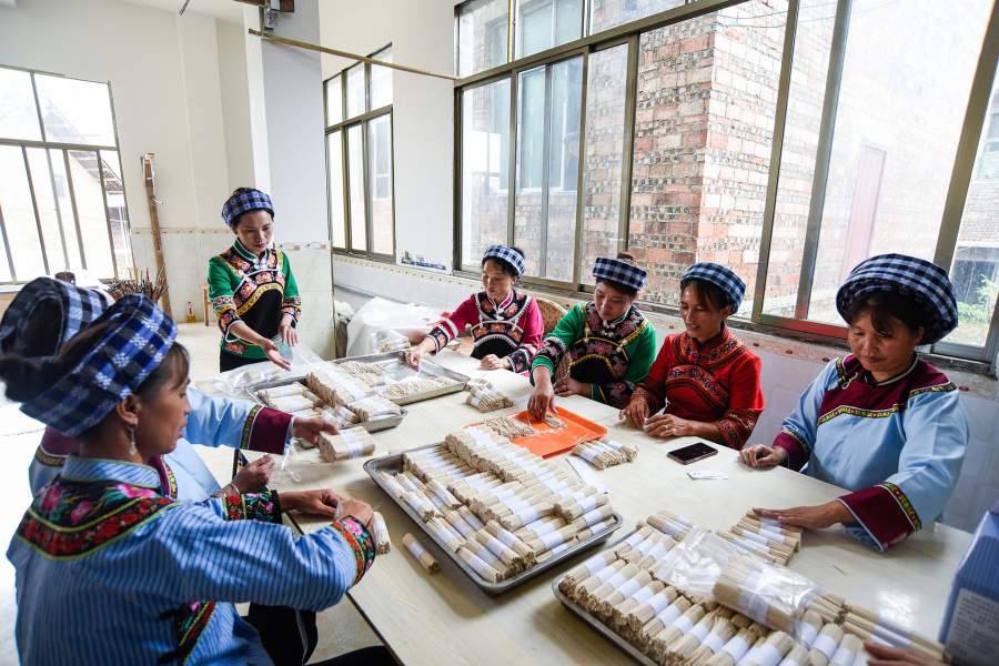 Как делают китайскую лапшу