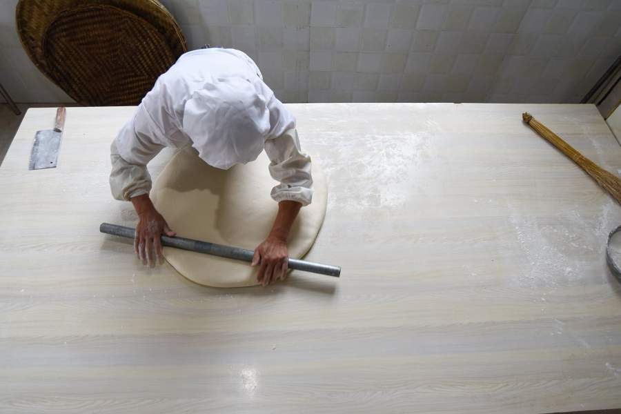 Как делают китайскую лапшу