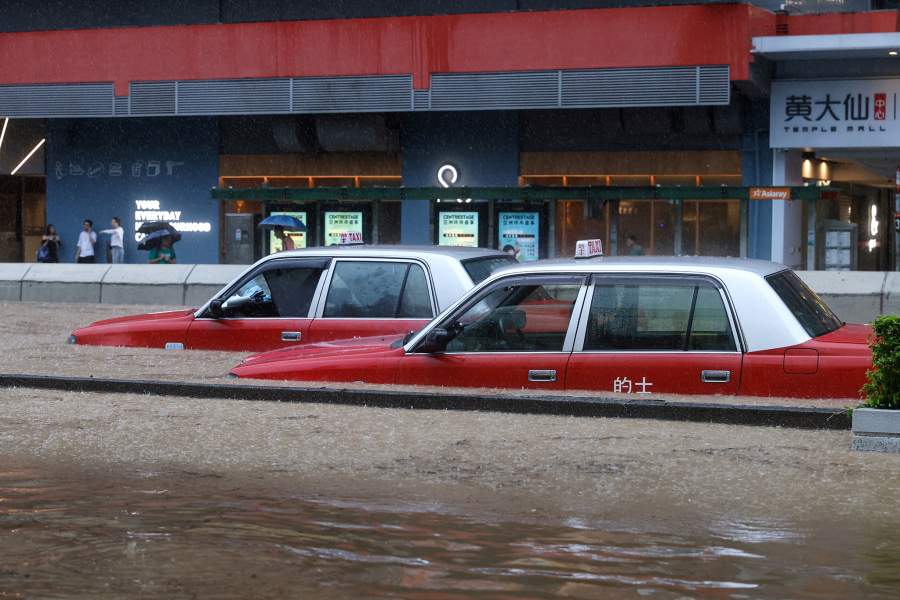 Наводнение в Гонконге