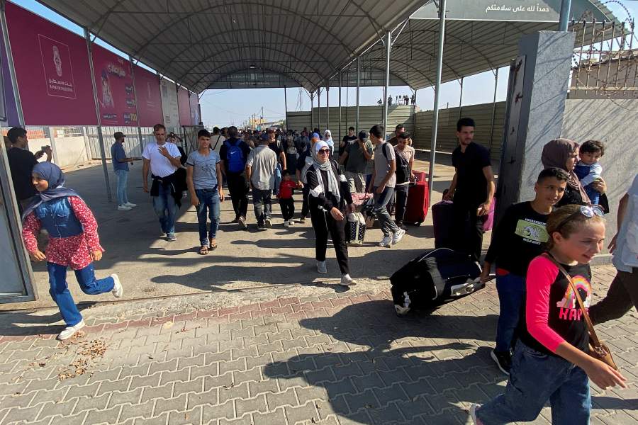 Обстановка на КПП «Рафах»