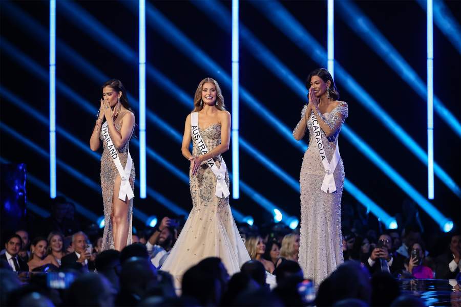 Топ-3 «Мисс Вселенная» стали — «Мисс Таиланд» Аннтонина Поршильд, «Мисс Австралия» Морайя Уилсон и «Мисс Никарагуа» Шейннис Паласиос