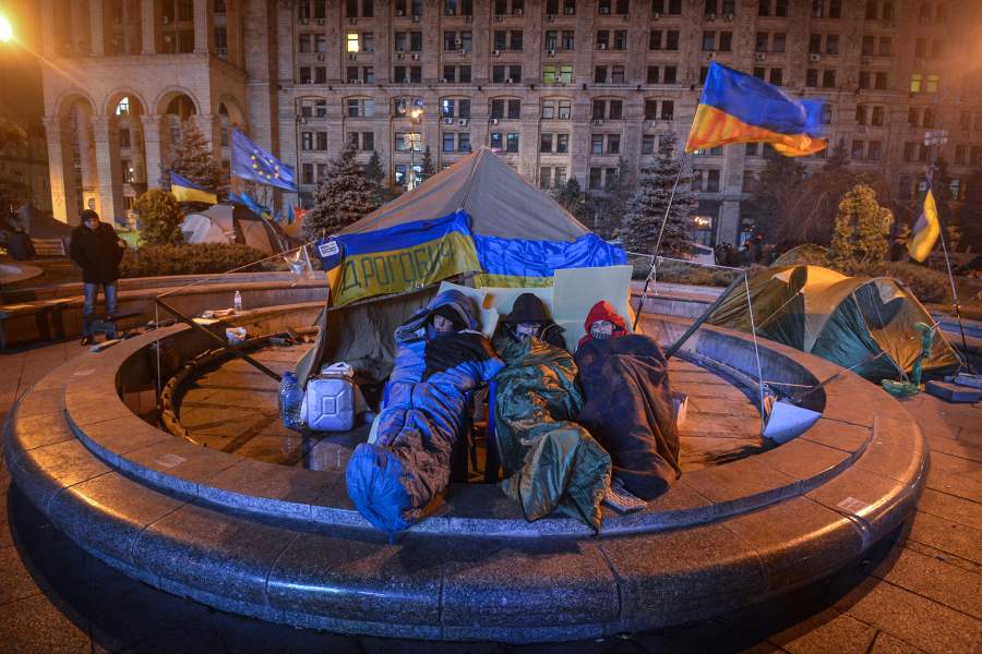 Годовщина евромайдана