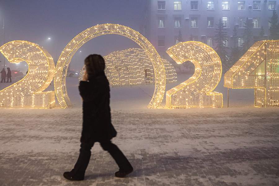 Холод в Якутии