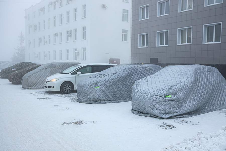 Холод в Якутии