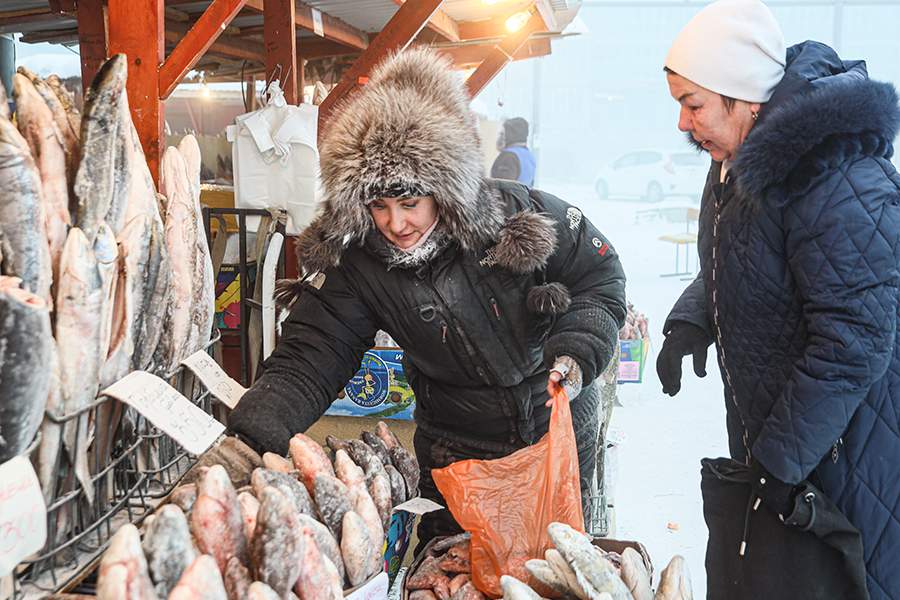 Холод в Якутии