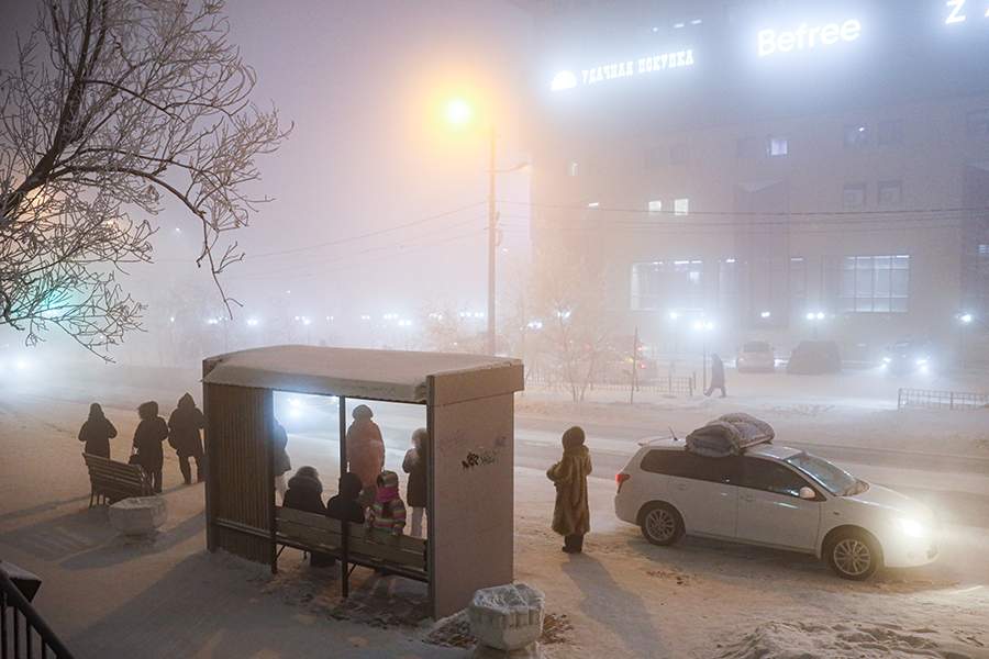 Аномальные холода в Якутии: фото