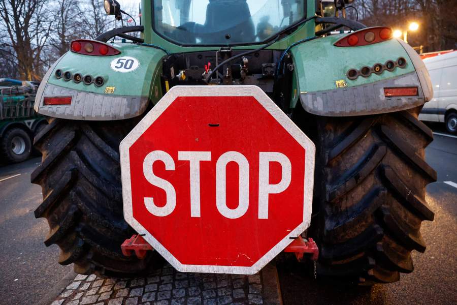 Протесты в Берлине