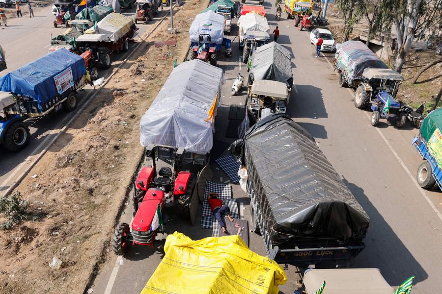 Фермеры протестуют в Индии