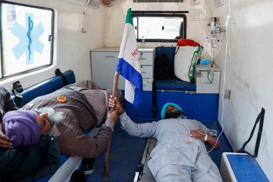 Фермеры протестуют в Индии