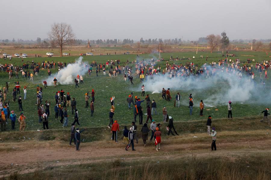 Фермеры протестуют в Индии