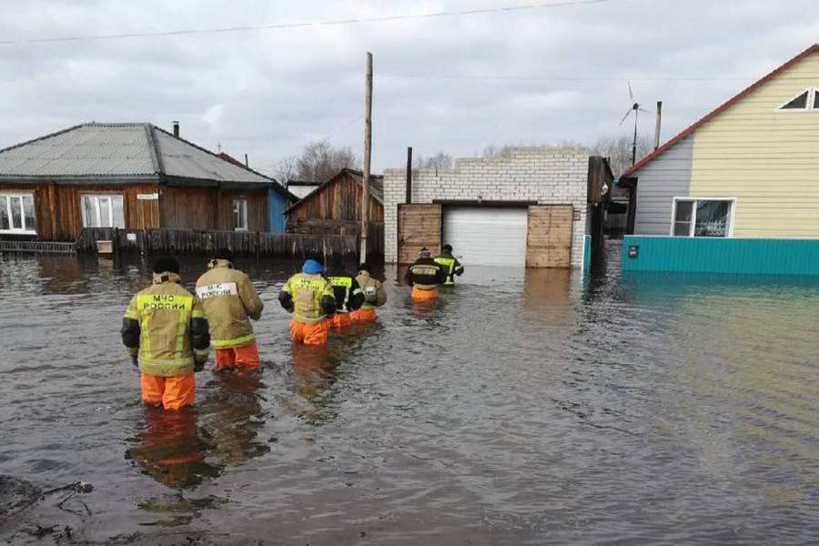 Паводок в Алтайском крае